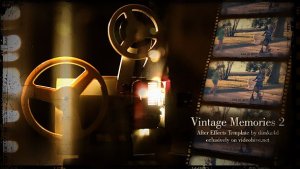 Vintage Memories 2 Elements template preview