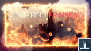 Videohive Inspiring Frames Video Displays template preview