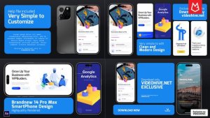 Videohive Pro14 Phone App Promo Mockup Product Promo template preview