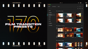 Film Transitions for Premiere Pro Premiere Pro template preview