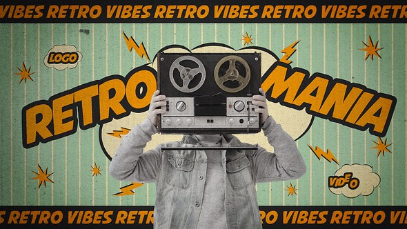 Videohive Retro Opener 57067533 Openers template preview