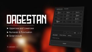 Videohive Animated Typeface - Dagestan Titles template preview