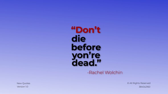 Videohive New Quotes | After Effects 47246128 Titles template preview