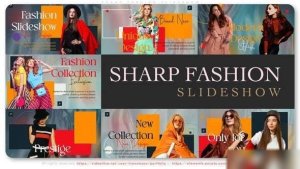 Videohive Sharp Fashion Slideshow Openers template preview