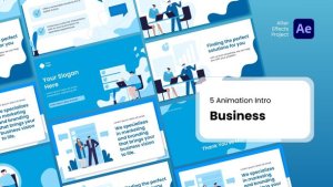 Videohive Animations Explainer - Business After Effects Project Files Templates Elements template preview