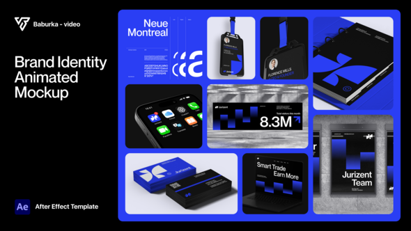 Videohive Animated Mockup | Brand Identity Product Promo template preview