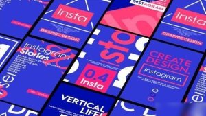 Videohive Instagram Typographic V5 Openers template preview
