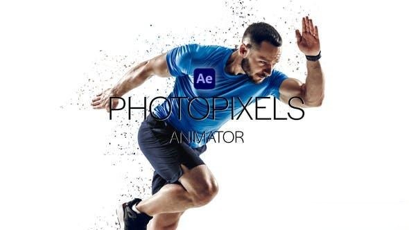 Videohive PhotoPixels Animator Openers template preview