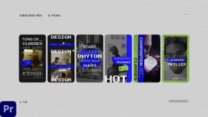 Education Vertical Promo | MOGRT Premiere Pro template preview