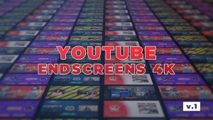 YouTube EndScreens 4K v.1 Video Displays template preview