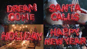 Videohive Christmas 3D Typography Letters Pack Elements template preview