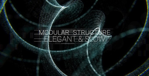 Videohive Particle Spiral Titles Titles template preview