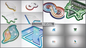 Videohive Extrusion Logo Reveal Logo Stings template preview