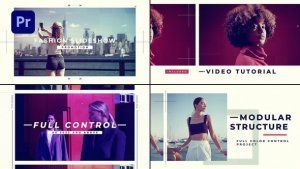 Slideshow Fashion Slideshow Premiere Pro template preview