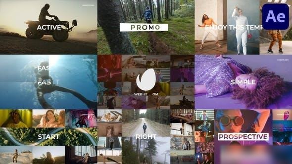 Videohive Active Promo | After Effects Openers template preview