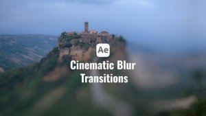 Videohive Cinematic Blur Transitions Elements template preview