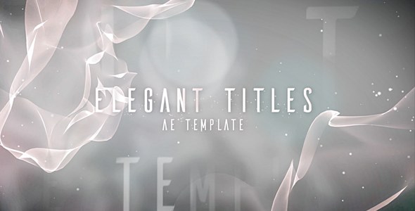 Videohive Elegant Titles 21220664 Titles template preview