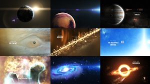 Videohive Solar System 3 ( The Observable Universe ) 8K Openers template preview
