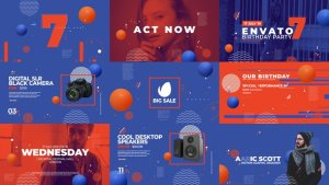 Dynamic Event Opener and Product Promo Video Displays template preview