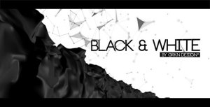 Black & White - Cinematic Titles Video Displays template preview