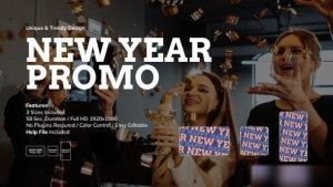 Videohive New Year Promo Event Openers template preview