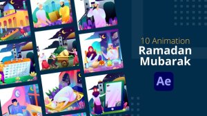 Videohive Ramadan Mubarak Animation | After Effects Ramadan template preview