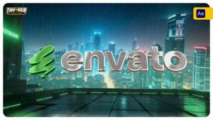 Videohive Neon City Logo Reveal 59258879 Logo Stings template preview