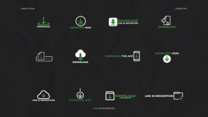 Videohive Buttons Download | After Effects Titles template preview
