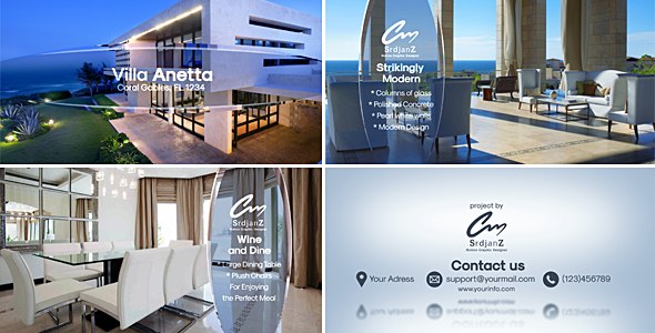 Videohive Dream Villa - Real Estate Template Product Promo template preview