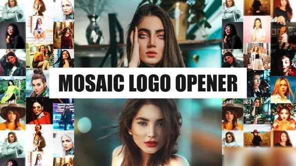 Videohive Mosaic Logo Opener I Fast Dynamic Intro Openers template preview