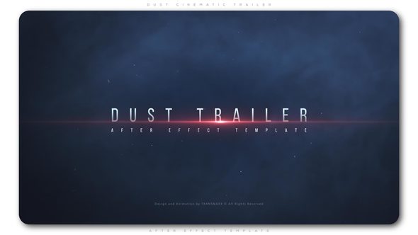 Videohive Dust Cinematic Trailer Titles template preview