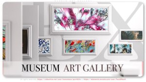 Videohive Museum Art Gallery 38528778 Video Displays template preview