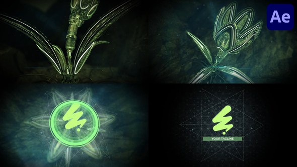 Videohive Rise High Tech Logo for After Effects Logo Stings template preview