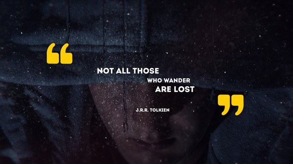 Videohive Slideshow - Rain Drops Titles template preview