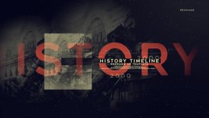Videohive History Timeline 21256473 Video Displays template preview