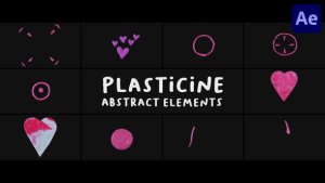 Videohive Plasticine Abstract Elements | After Effects Elements template preview