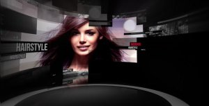 Curved Screen Video Displays template preview