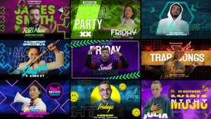 Videohive Hype Rush Freeze Frame Elements template preview
