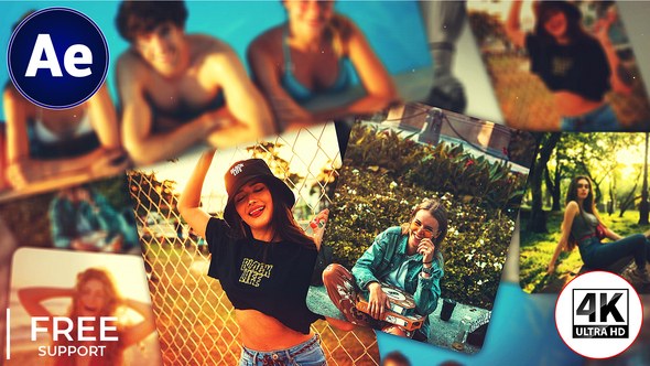 Videohive Memories Photoslideshow Video Displays template preview