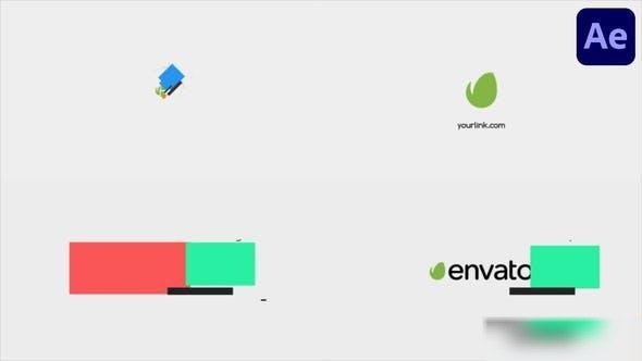Videohive Minimal Logo Reveal for After Effects Logo Stings template preview
