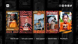 Videohive Fashion Week Instagram Reels 43306766 Product Promo template preview