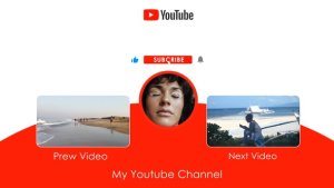 Videohive Youtube End Screen 48685294 Broadcast-packages template preview