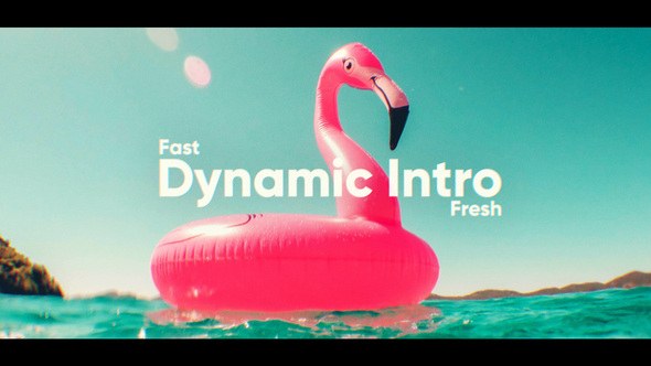 Videohive Dynamic Fast Intro Openers template preview