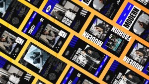 Videohive Tixcel Futuristic Instagram Reel Product Promo template preview
