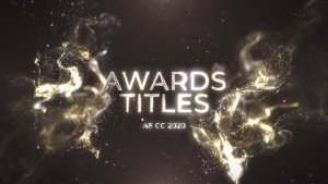 Videohive Gold Awards Titles Titles template preview