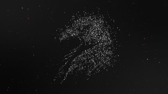 Videohive Digital Particles Logo V2 Logo Stings template preview