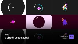 Videohive Intro/Opening - Cartoon Logo Reveal After Effects Project Files Openers template preview