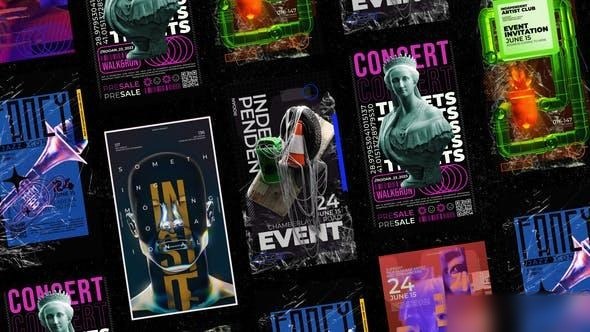 Videohive Anti-design Post & Stories Product Promo template preview