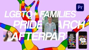 Pride LGBTQ Opener Premiere Pro template preview