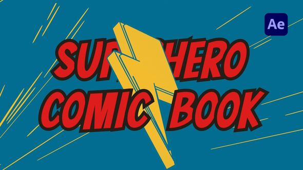Videohive Award Comic Logo Reveal Logo Stings template preview